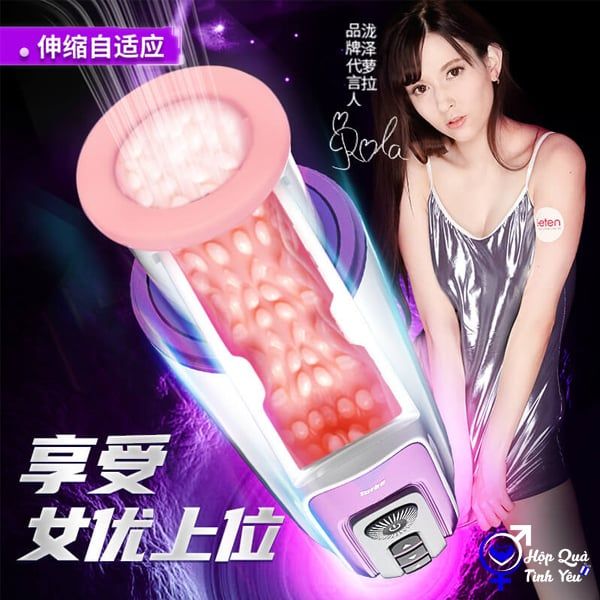  Cốc âm đạo giả bú mút dương vật 7 chế độ leten chính hãng 
