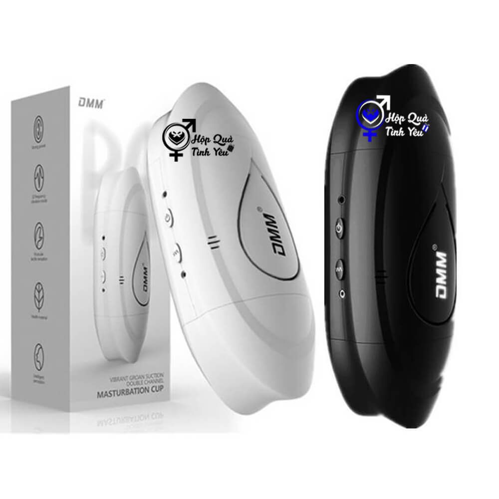  Cốc DMM 2 đầu chính hãng cầm tay cho nam rung 10 chế độ 