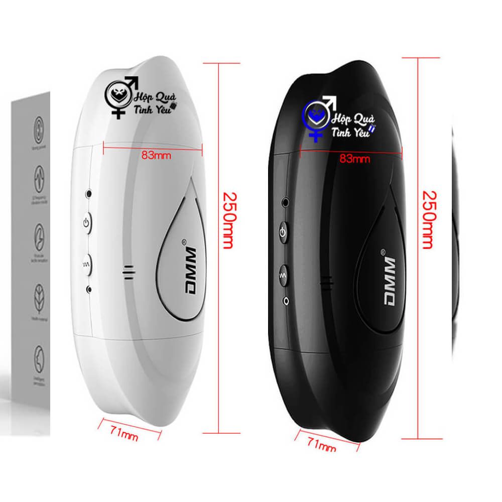  Cốc DMM 2 đầu chính hãng cầm tay cho nam rung 10 chế độ 