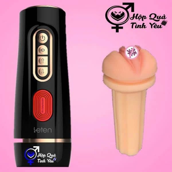  Cốc hình âm đạo giả leten rung co bóp bú mút dương vật 