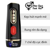  Cốc hình âm đạo giả leten rung co bóp bú mút dương vật 