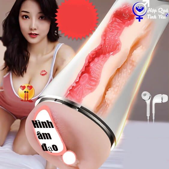  Cốc thủ dâm cầm tay có rung rên giá rẻ dùng sạc 6d 