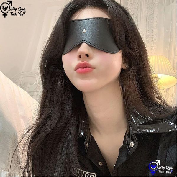  Dụng cụ bịt mắt da cao cấp đồ chơi bạo dâm giá rẻ 