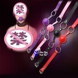  Dụng cụ sextoy đồ chơi bạo dâm bóng tròn khóa miệng 