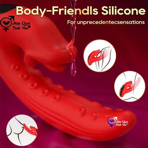  Dương vật giả cầm tay đa chức năng vibration t9 chính hãng 