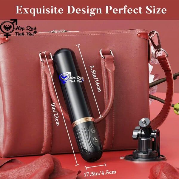  Dương vật giả hít tường điều khiển từ xa rung thụt nhiệt có bi 