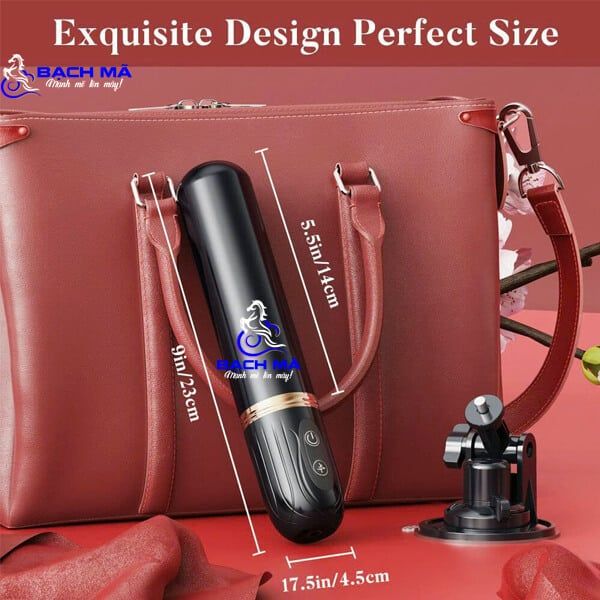  Dương vật giả hít tường điều khiển từ xa rung thụt nhiệt có bi 