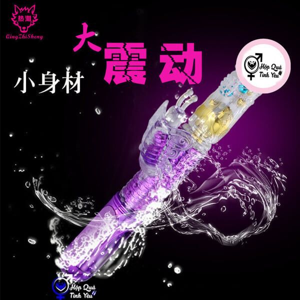  Dương vật giả rung thụt ngoáy xoay bi đa chức năng 