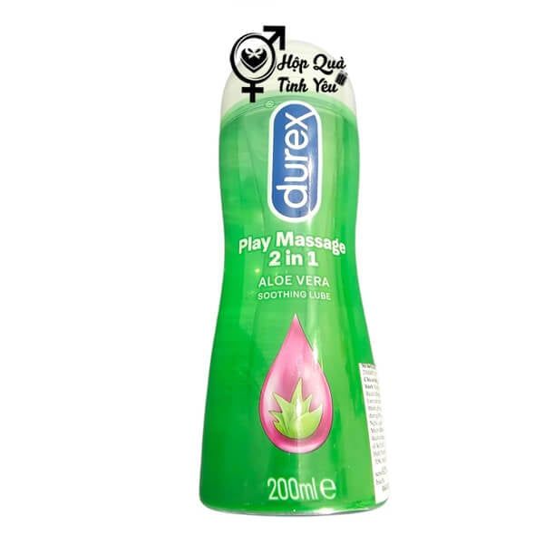  Gel bôi trơn durex Ply Massage lô hội kích thích cho nữ chính hãng 