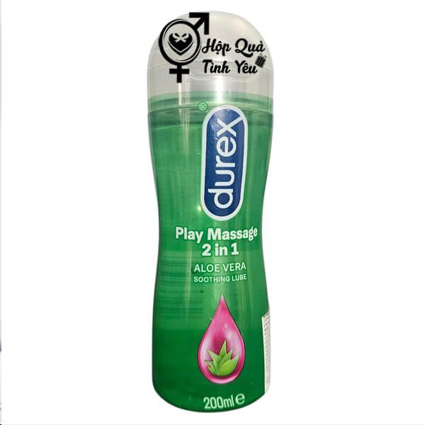  Gel bôi trơn durex Ply Massage lô hội kích thích cho nữ chính hãng 