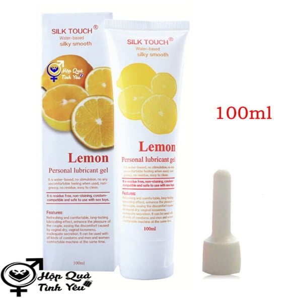  Gel bôi trơn hương chanh lemon 100ml giá rẻ 