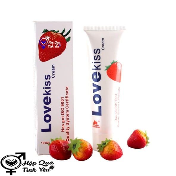  Gel bôi trơn hương dâu Love Kiss 100ml giá rẻ 