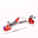  Kẹp đầu ti núm vú đồ chơi bạo dâm có chuông 