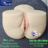  Mông giả silicon cao cấp âm đạo co bóp rung 10 chế độ dùng app 3.5kg 