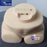 Mông giả silicon cao cấp âm đạo co bóp rung 10 chế độ dùng app 6kg 