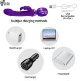  Máy rung 3 đầu cao cấp cho nữ kích thích điểm G cực mạnh 
