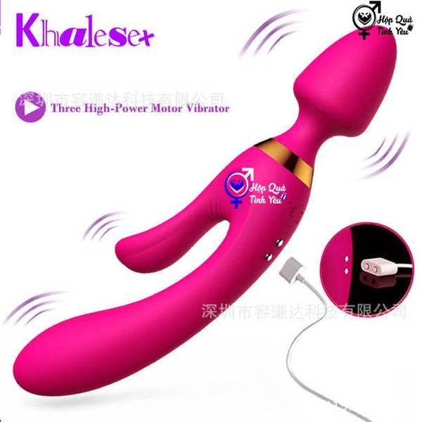  Máy rung âm đạo kích thích điểm G cho nữ 2 đầu chính hãng 