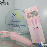  Máy rung âm đạo và điểm G hình tai thỏ giá rẻ dùng pin 