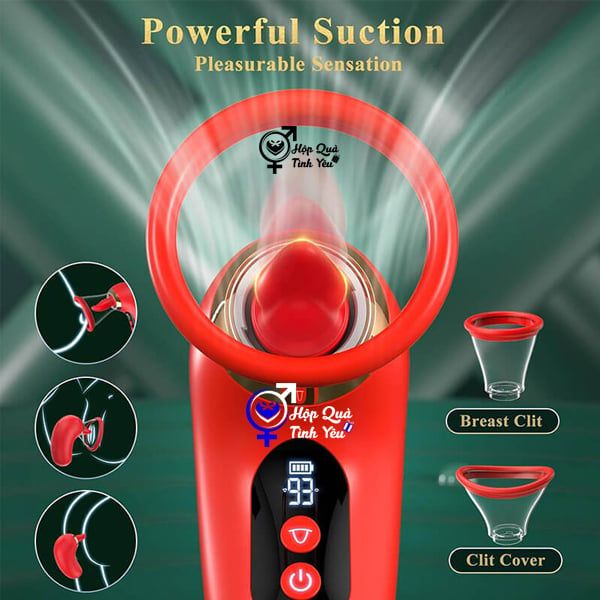  Máy thủ dâm cho nữ mút rung lưỡi liếm dùng app điện thoại s9 