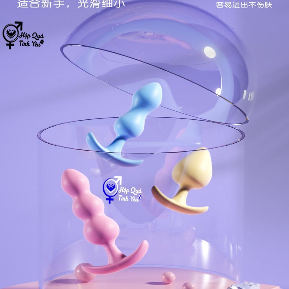  Phích cắm hậu môn 3 khấc giá rẻ 