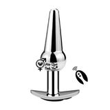  Phích cắm hậu môn inox điều khiển từ xa không dây dùng sạc sku1 
