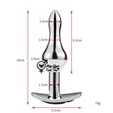  Phích cắm hậu môn inox điều khiển từ xa không dây dùng sạc sku2 