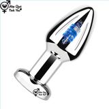  Phích cắm hậu môn inox điều khiển từ xa không dây dùng sạc sku5 