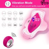  Quần lót chip rung bím massage cô bé điều khiển từ xa 12 tần số 