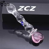  Sextoy 1 đầu trong suốt thủ dâm cho hậu môn và âm đạo k3 