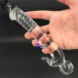  Sextoy 1 đầu trong suốt thủ dâm cho hậu môn và âm đạo k5 