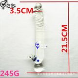  Sextoy 1 đầu trong suốt thủ dâm cho hậu môn và âm đạo k5 