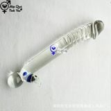  Sextoy 1 đầu trong suốt thủ dâm cho hậu môn và âm đạo k5 