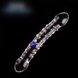  Sextoy 2 đầu trong suốt thủ dâm cho hậu môn và âm đạo k1 