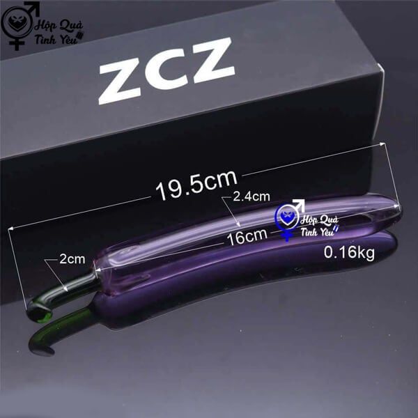  Sextoy 1 đầu trong suốt thủ dâm cho hậu môn và âm đạo k4 