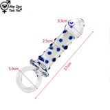  Sextoy 1 đầu trong suốt thủ dâm cho hậu môn và âm đạo k6 