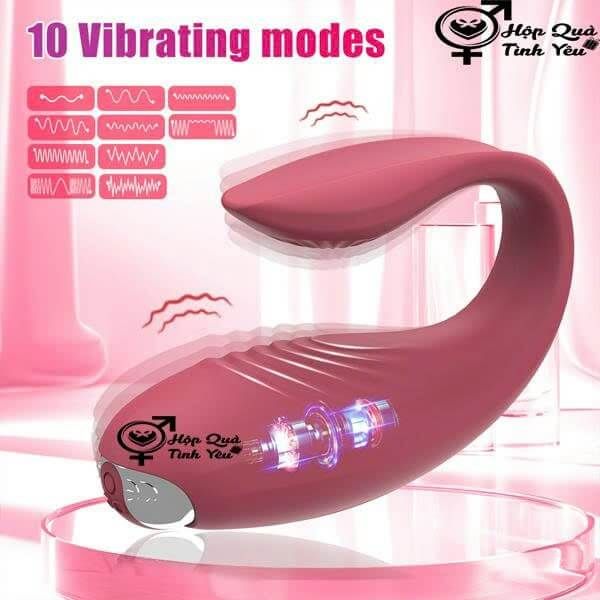  Sextoy chip rung quần lót 2 đầu 10 chế độ kích thích cực mạnh h1 