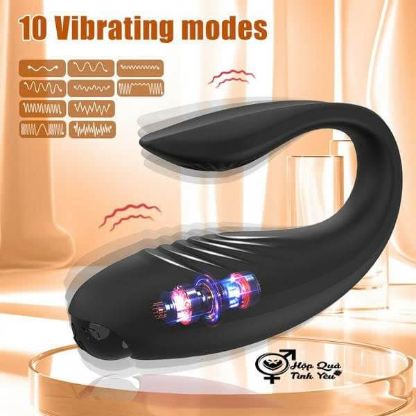  Sextoy chip rung quần lót 2 đầu 10 chế độ kích thích cực mạnh h2 