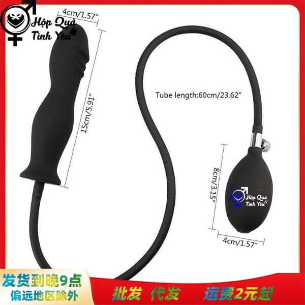  Sextoy hậu môn bơm hơi giá rẻ 