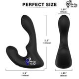  Sextoy hậu môn máy rung 9 tầng số điều khiển remote 