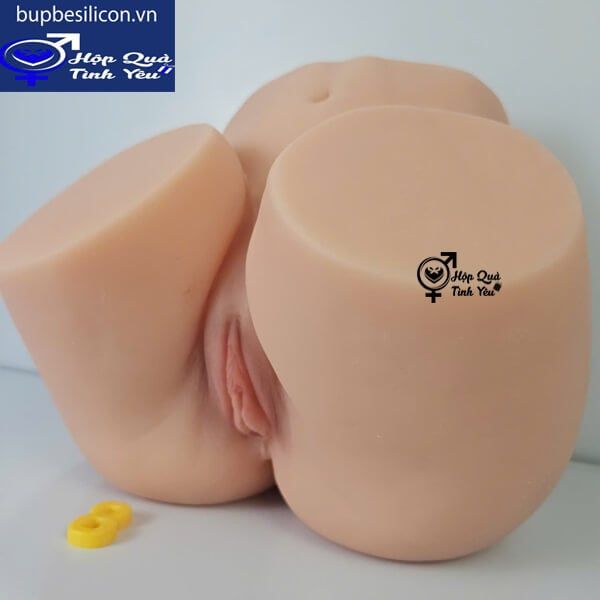  Sextoy mông giả âm đạo 4d không che rung rên sưởi ấm 8kg 