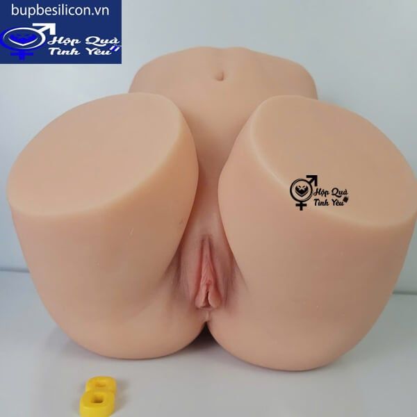  Sextoy mông giả âm đạo 4d không che rung rên sưởi ấm 8kg 