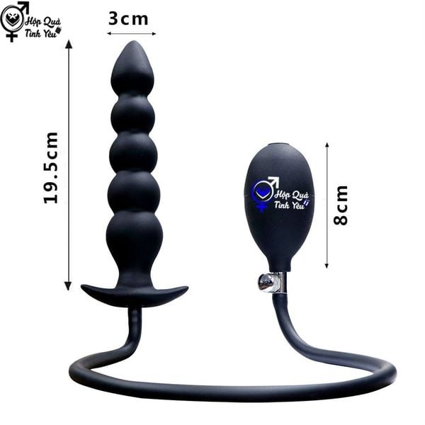  Sextoy rung hậu môn bơm hơi 5 khấc giá rẻ 
