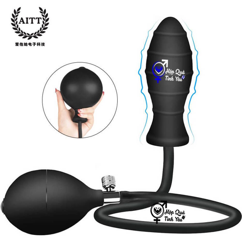  Sextoy rung kích thích hậu môn bơm hơi đầu tròn giá rẻ 
