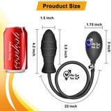  Sextoy rung kích thích hậu môn bơm hơi đầu tròn giá rẻ 