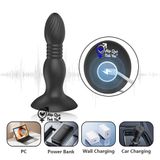  Sextoy rung thụt hậu môn đa tầng số điều khiển từ xa remote 
