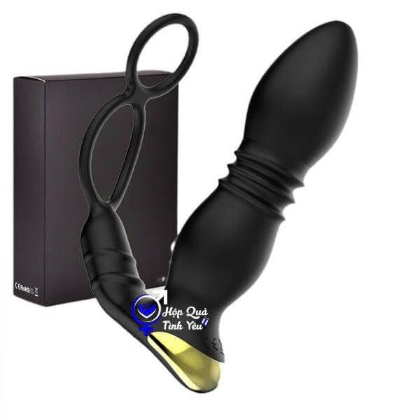  Sextoy rung thụt hậu môn và âm đạo điều khiển từ xa bằng app 