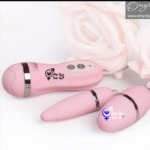  Trứng rung 2 đầu có dây 12 chế độ rung cực mạnh 