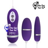  Trứng rung 2 đầu có dây 12 chế độ rung cực mạnh 