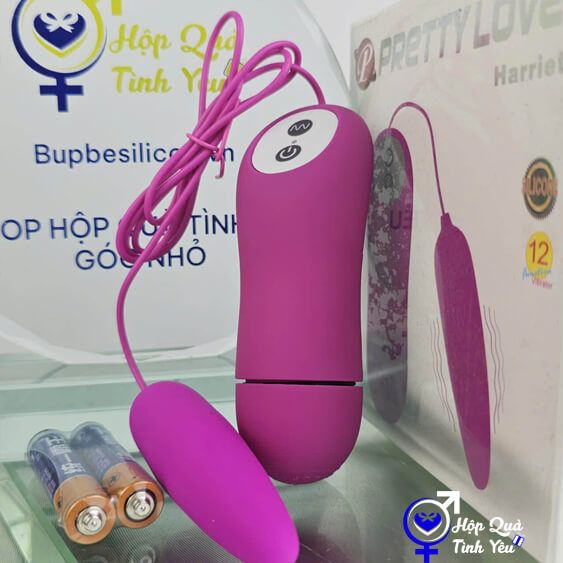  Trứng rung cho nữ 1 đầu Pretty Love Harriet 12 chế độ rung 