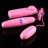  Trứng rung mạnh 2 đầu mini màu hồng dùng pin giá rẻ 